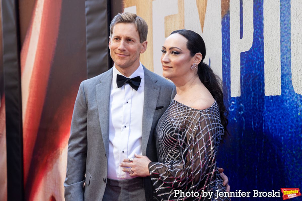 Andrew Samonsky, Eden Espinosa at 