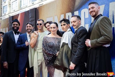 Nicholas Ward, Alex Aquilino, Kyle Brown, Julio Rey, Eden Espinosa, Jimin Moon, Steph Photo