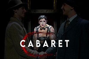 Jordyn Linkous as the Master of Ceremonies with Carson Skidmore as Clifford Bradshaw  Photo