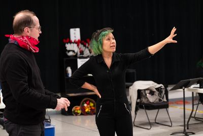 Tim Hopper and Jess McLeod  Photo