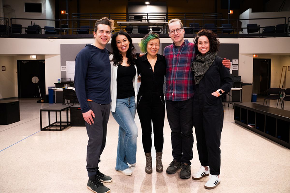 Nate Santana, Paloma Nozicka, Jess McLeod, Tim Hopper and Audrey Francis  at 