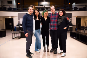 Nate Santana, Paloma Nozicka, Jess McLeod, Tim Hopper and Audrey Francis @ BroadwayWorld Nate Santana, Paloma Nozicka, Jess McLeod, Tim Hopper and Audrey Francis Photo