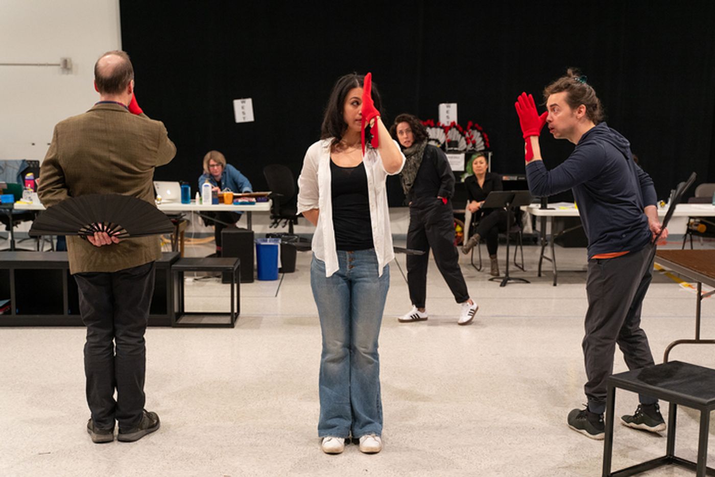 Photos: Go Inside Rehearsals for THE THANKSGIVING PLAY at Steppenwolf  Image