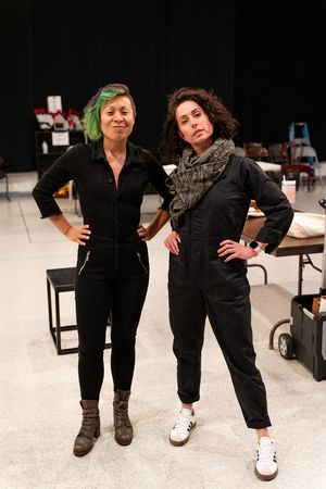 Jess McLeod and Audrey Francis @ BroadwayWorld Jess McLeod and Audrey Francis Photo
