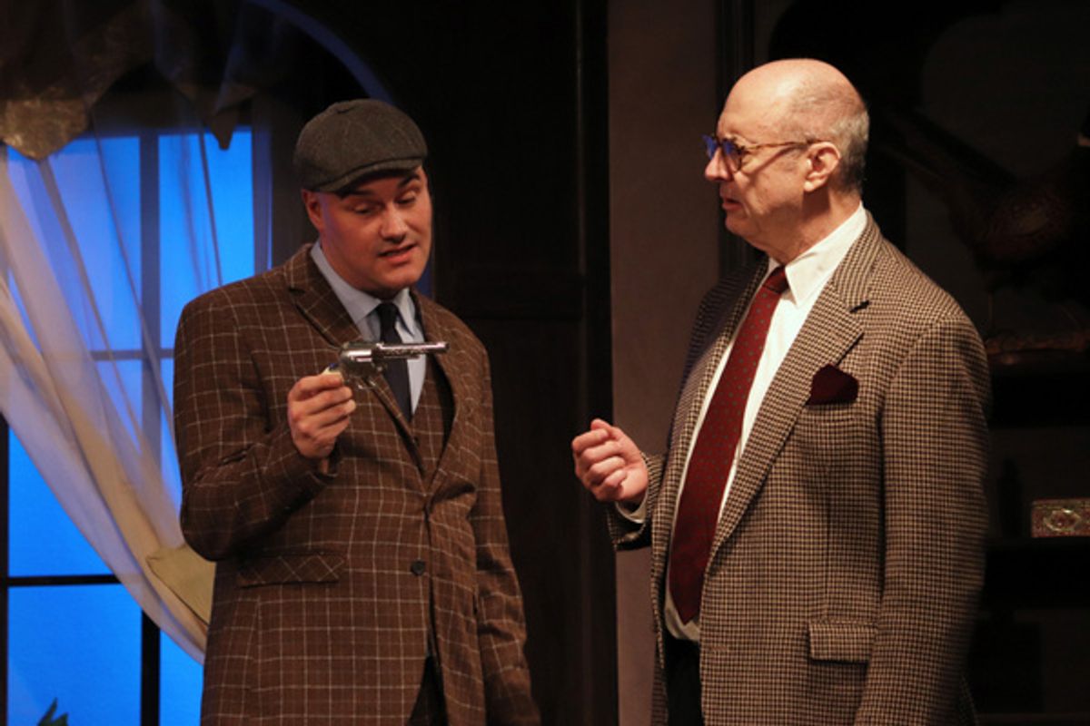 Agatha Christie's The Hollow at the Players Theatre NYC  at 