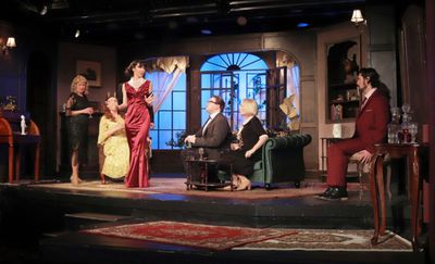 Agatha Christie's The Hollow at the Players Theatre NYC  Photo