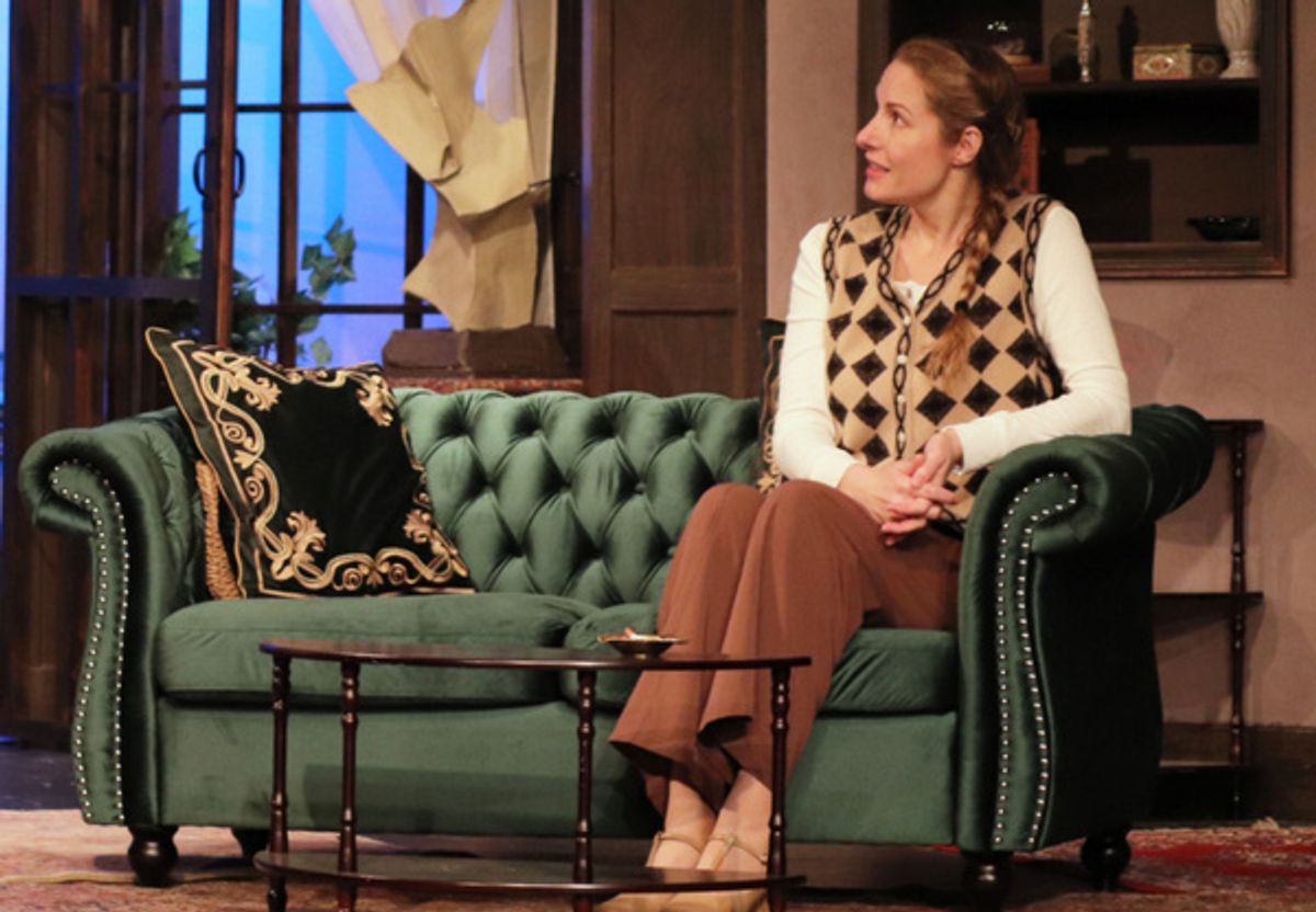 Agatha Christie's The Hollow at the Players Theatre NYC  at 