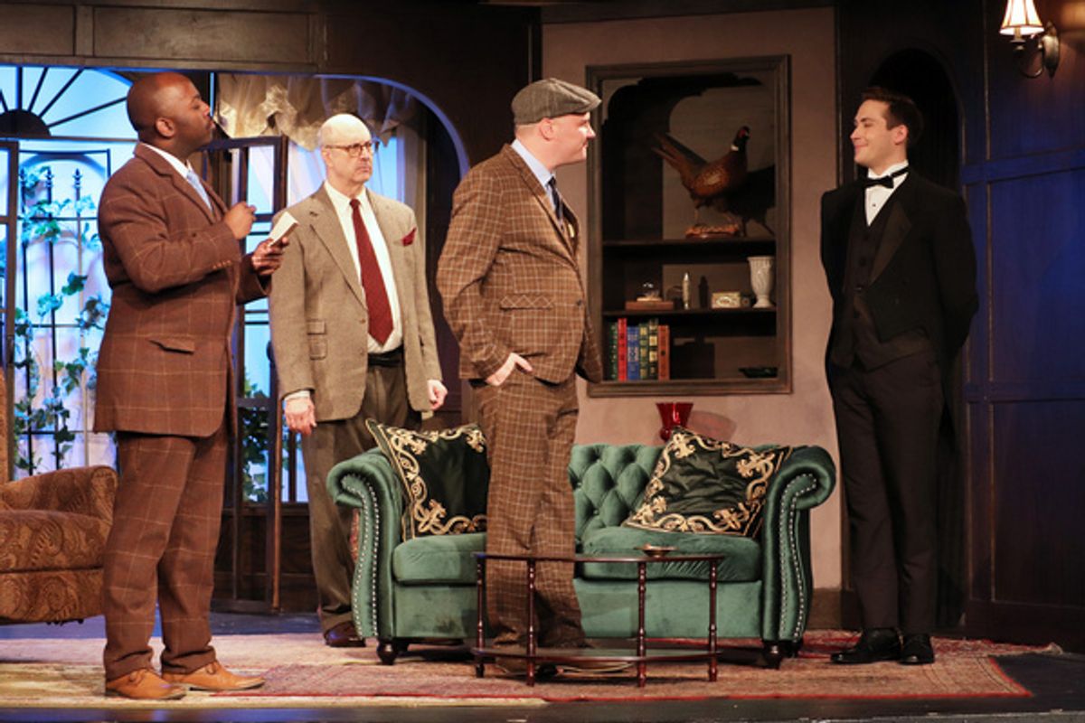 Agatha Christie's The Hollow at the Players Theatre NYC  at 