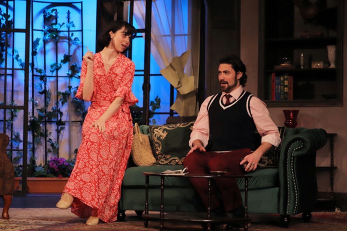 Agatha Christie's The Hollow at the Players Theatre NYC  at 