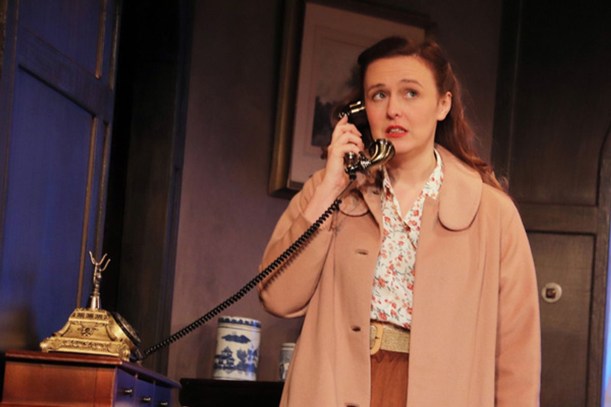 Agatha Christie's The Hollow at the Players Theatre NYC  at 