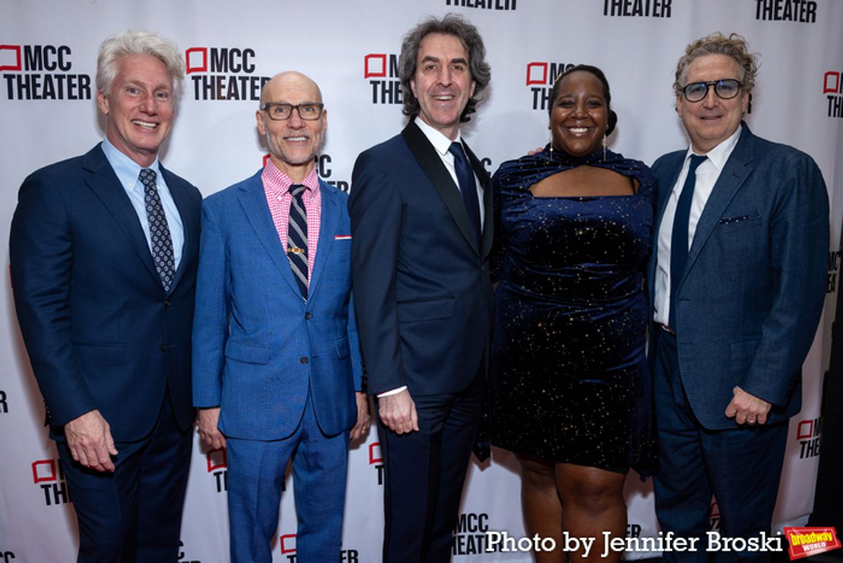 Blake West, Will Cantler, Jason Robert Brown, Nicole Suazo, Bernie Telsey at 