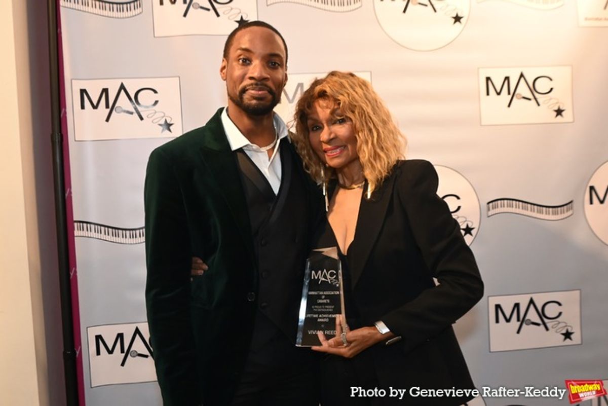 Vivian Reed (Lifetime Achievement Award) and Christian Mark Gibbs at 