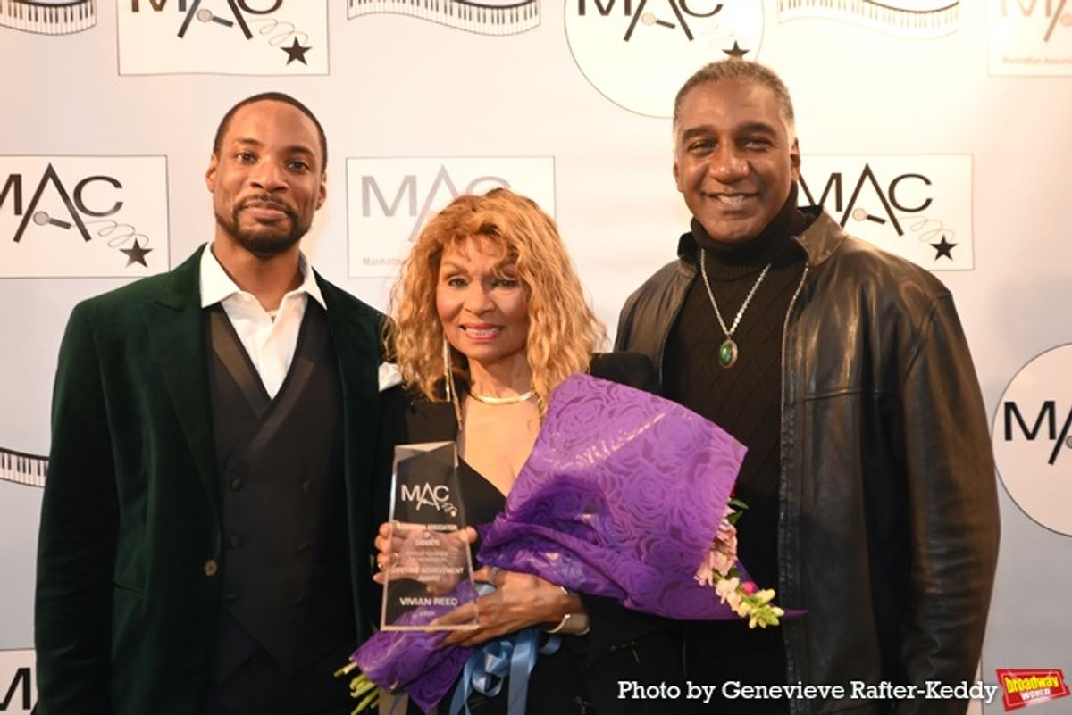 Christian Mark Gibbs, Vivian Reed and Norm Lewis at 