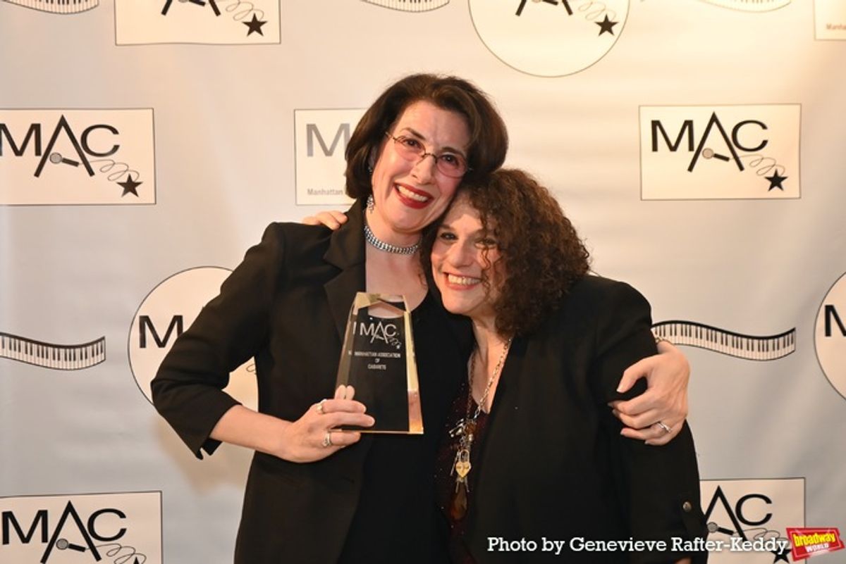 Meg Flather (Major Artist Female) and Tracy Stark at 