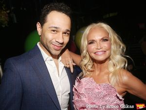Corbin Bleu and Kristin Chenoweth Photo