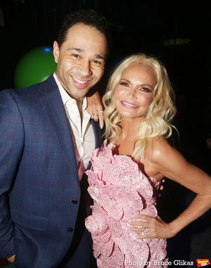 Corbin Bleu and Kristin Chenoweth Photo