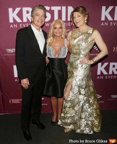 Peter Gallagher, Kristin Chenoweth and Victoria Clark Photo