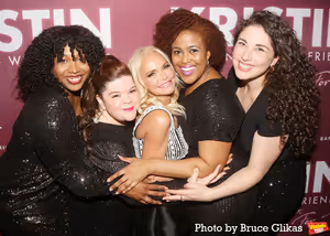 Taylor Colleton, Marissa Rosen, Kristin Chenoweth, T. Shyvonne Stewart, Jamie Zeidman Photo