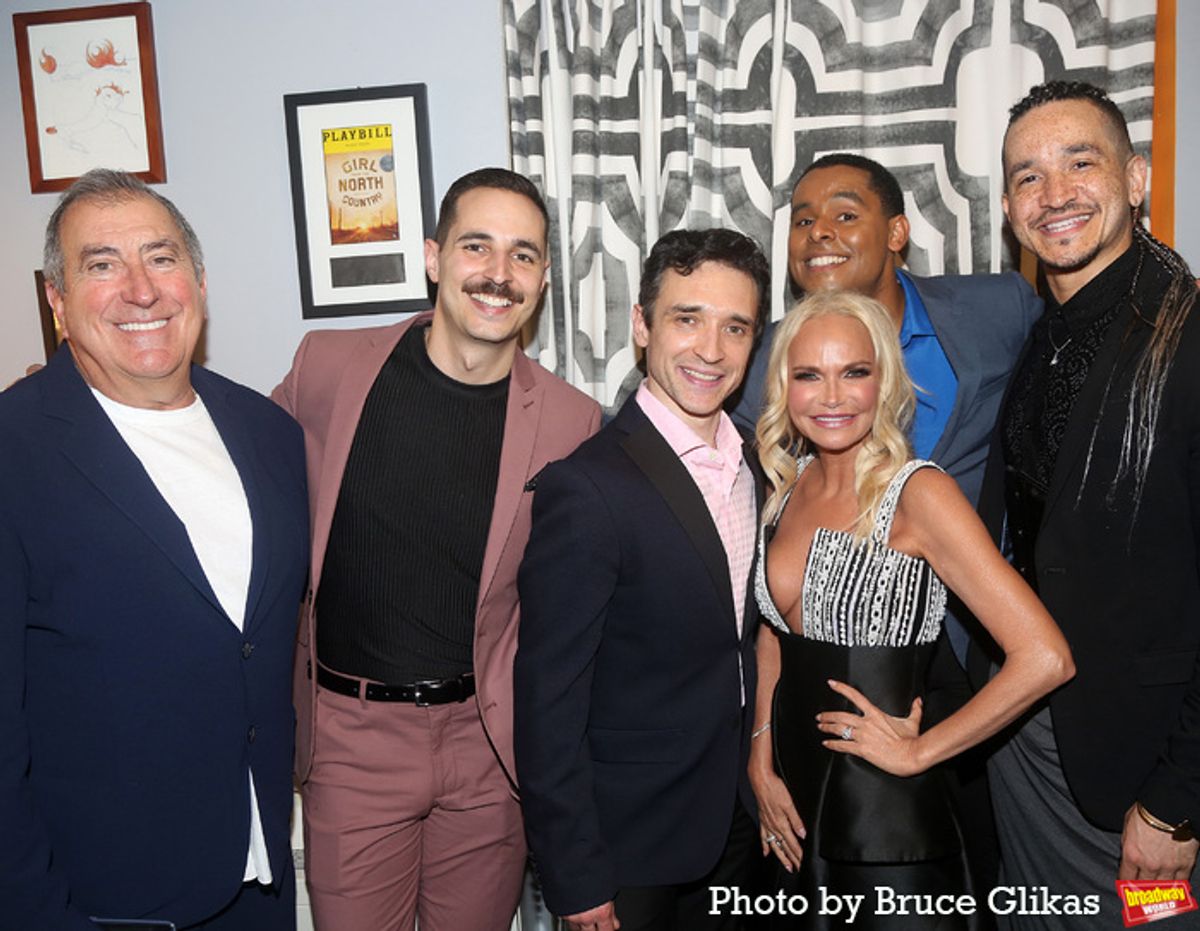 Kenny Ortega, Drew King, Rick Fuagno, Kristin Chenoweth, Phillip Attmore and Richard Riaz Yoder at 