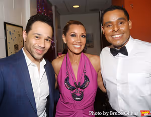 Corbin Bleu, Vanessa Williams and Phillip Attmore Photo