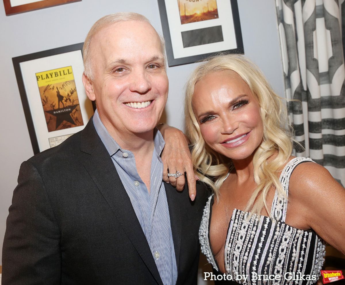Scott Ellis and Kristin Chenoweth at 