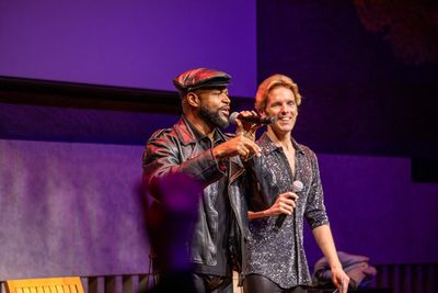 Unscripted producers Sekou Luke and Christian John Wikane Photo