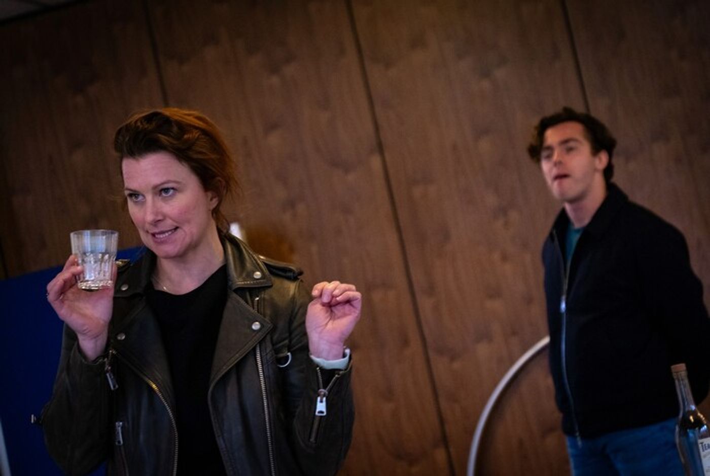 Photos: Inside Rehearsal for WHAT THE BUTLER SAW UK Tour  Image