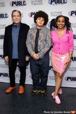 Christian Konopka, Suzan-Lori Parks, and son Durham Photo