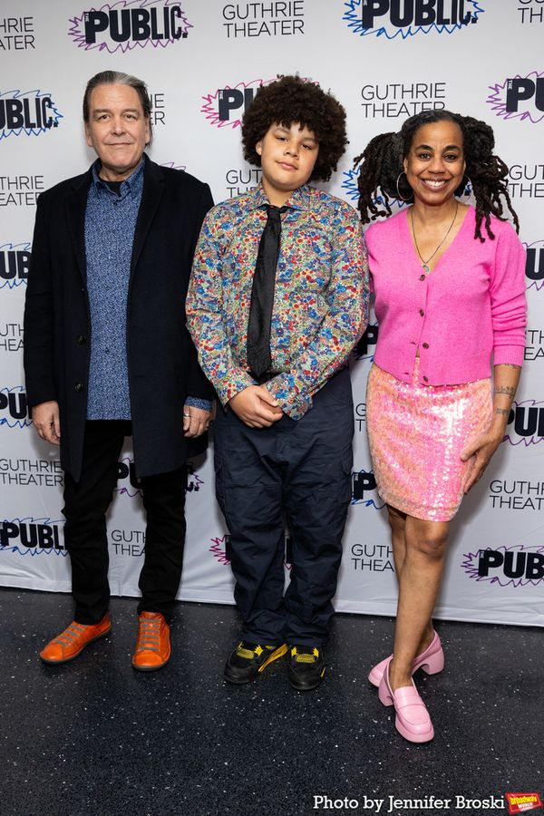 Christian Konopka, Suzan-Lori Parks, and son Durham Photo