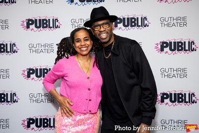 Suzan-Lori Parks, Steve H. Broadnax III Photo
