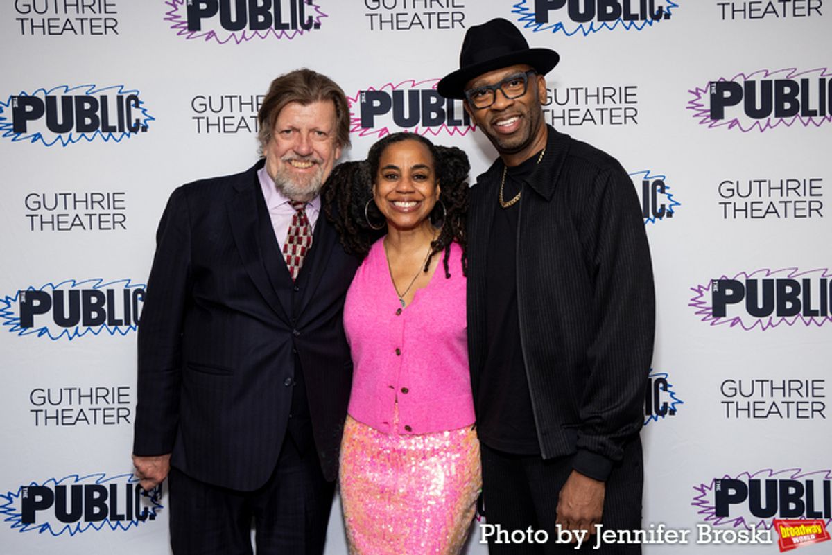 Oskar Eustis, Suzan-Lori Parks, Steve H. Broadnax III at 