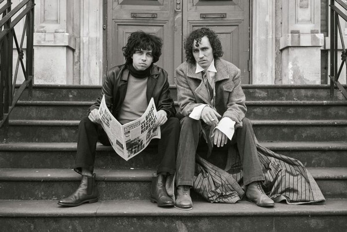 Adonis Siddique, Robert Sheehan at 