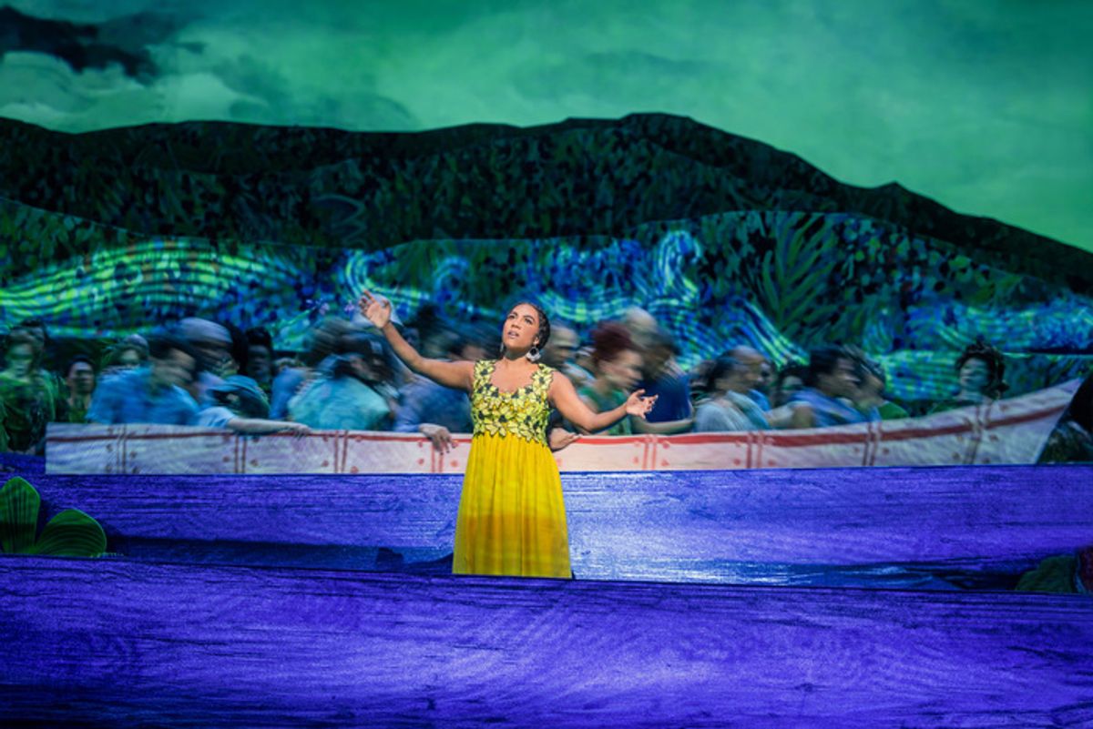 J'Nai Bridges in John Adams' El Niño. Photo: Evan Zimmerman / Met Opera at 