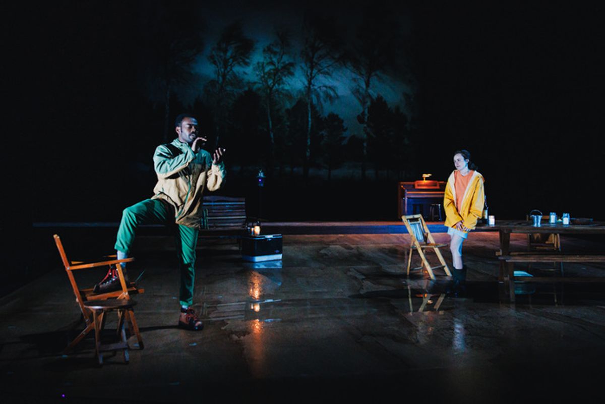 William Jackson Harper and Alison Pill at 