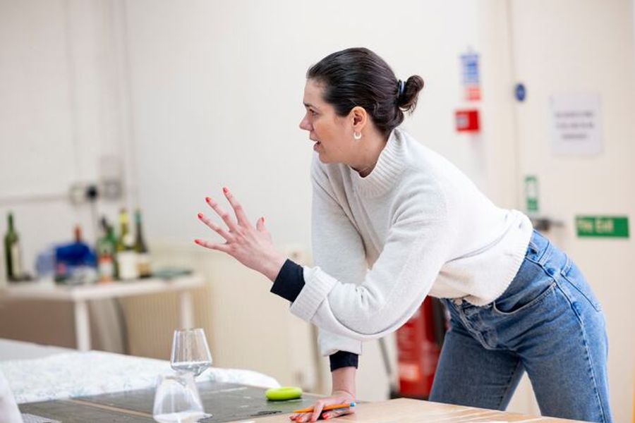 Photos: In Rehearsal for THE HOUSE PARTY At Chichester's Minerva Theatre Image
