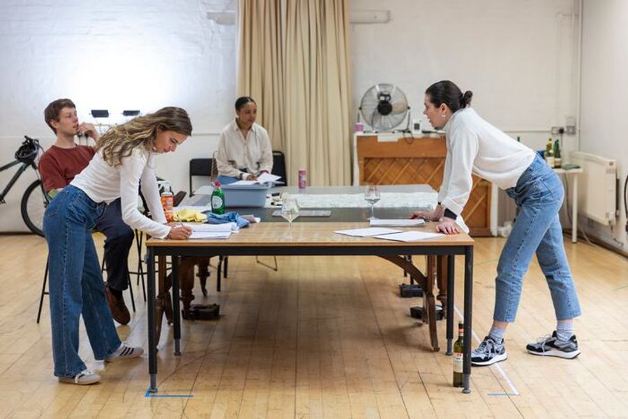 Photos: In Rehearsal for THE HOUSE PARTY At Chichester's Minerva Theatre Image