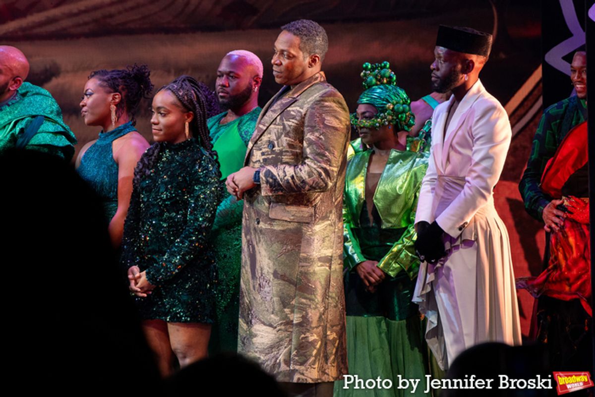 Alan Mingo, Jr. and the cast of THE WIZ at 