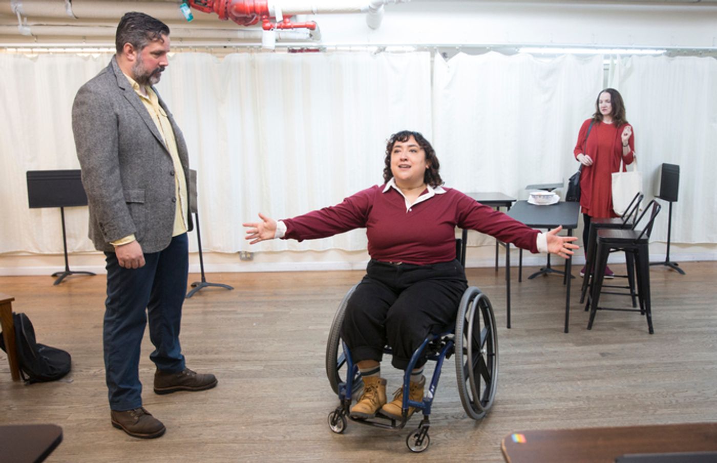 Photos: Inside Rehearsal For Theater Breaking Through Barriers' Production of Neil Simon's I OUGHT TO BE IN PICTURES  Image