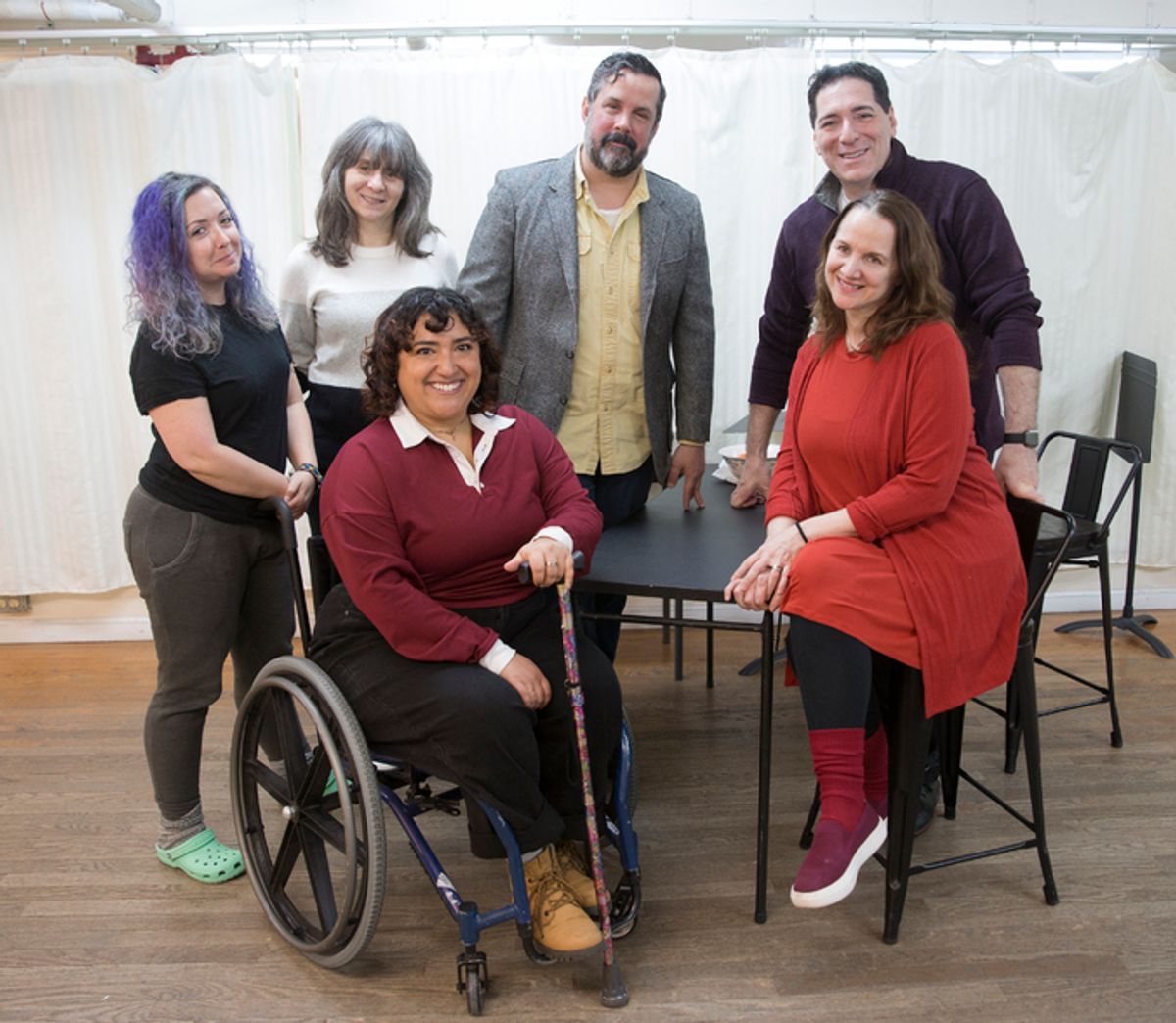 Julianne Menassian, Chris Catti, Makenzie Morgan Gomez, Chris Thorn, Nicholas Viselli, Pamela Sabaugh at 