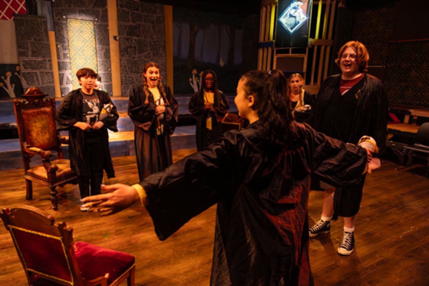 Photos: First look at New Albany High School Theatre's PUFFS - High School Edition! Photos: First look at New Albany High School Theatre's PUFFS - High School Edition! Image