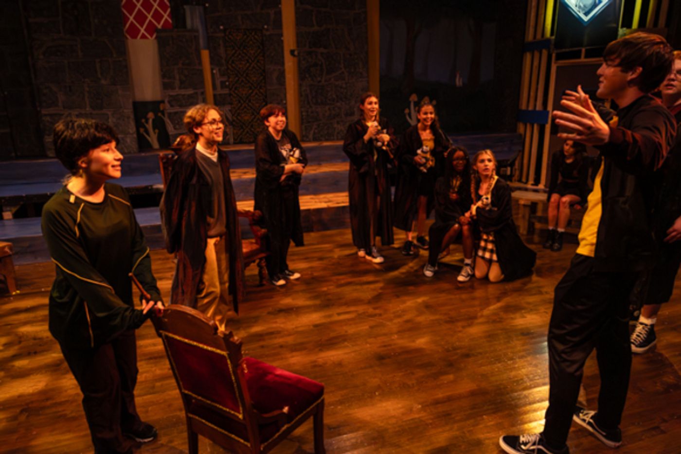 Photos: First look at New Albany High School Theatre's PUFFS - High School Edition! Photos: First look at New Albany High School Theatre's PUFFS - High School Edition! Image