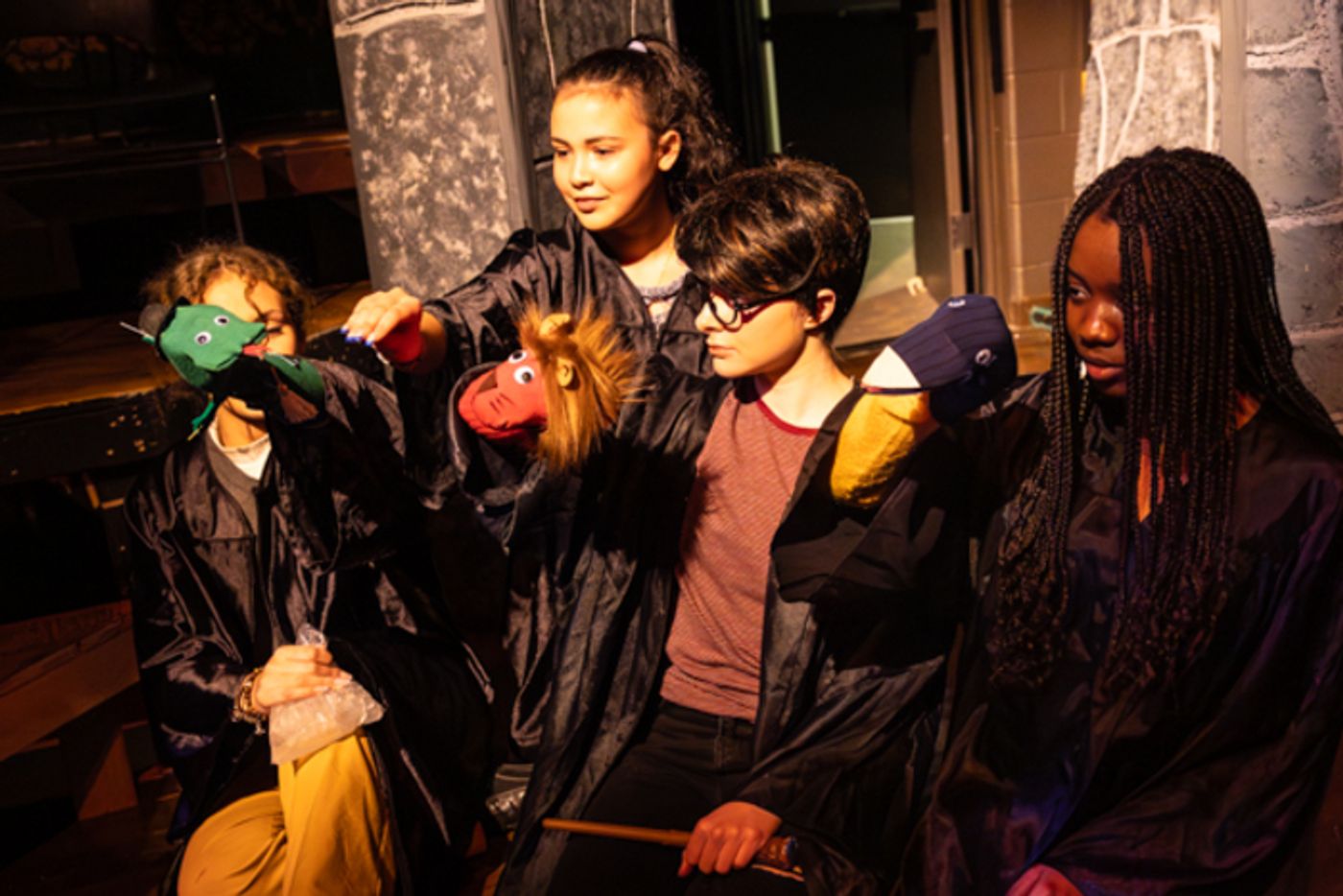 Photos: First look at New Albany High School Theatre's PUFFS - High School Edition! Photos: First look at New Albany High School Theatre's PUFFS - High School Edition! Image