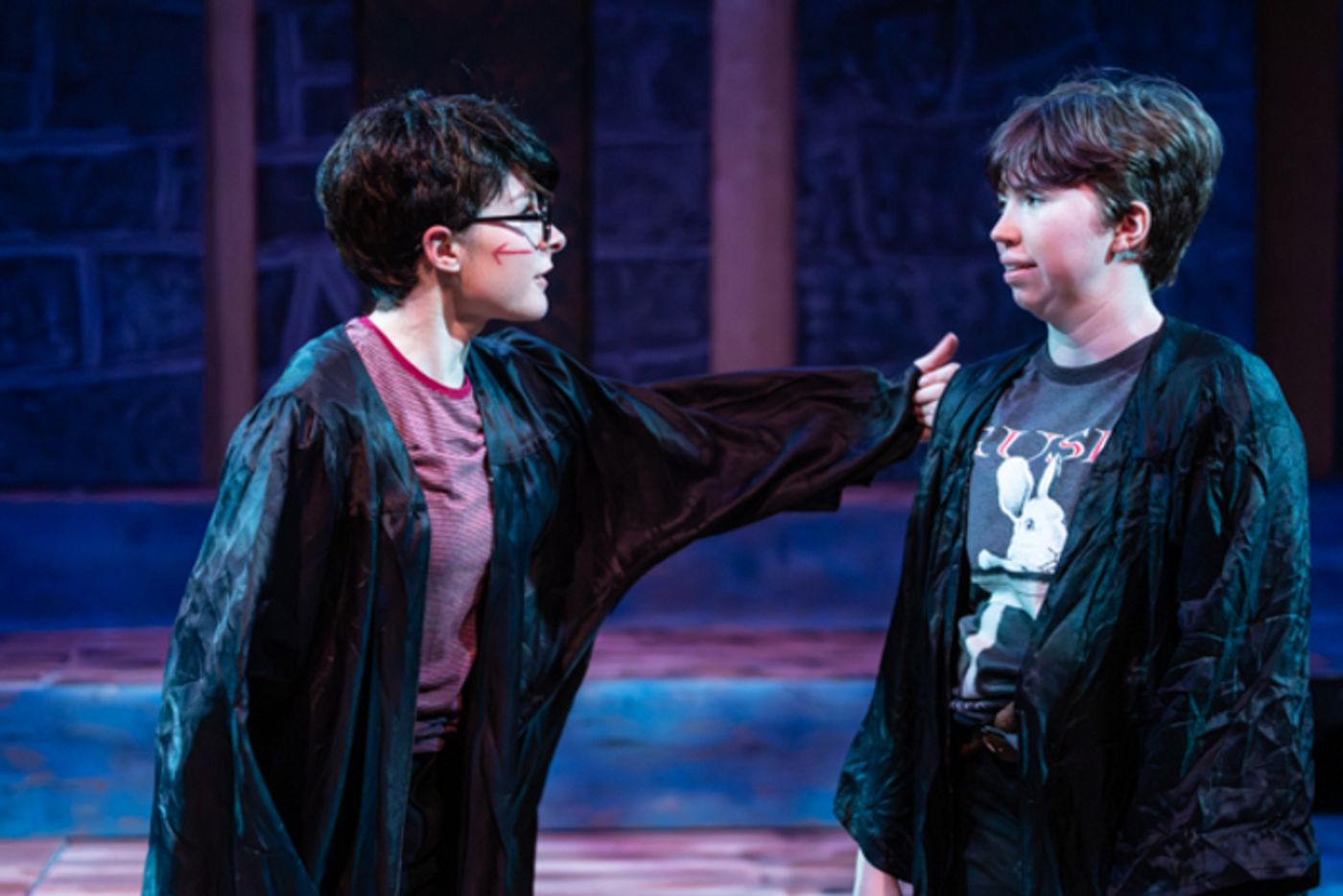 Photos: First look at New Albany High School Theatre's PUFFS - High School Edition! Photos: First look at New Albany High School Theatre's PUFFS - High School Edition! Image