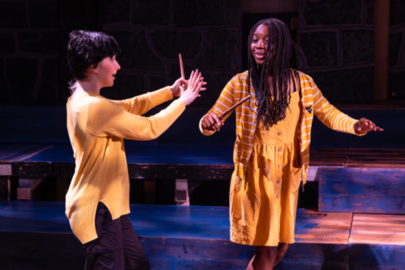 Photos: First look at New Albany High School Theatre's PUFFS - High School Edition! Photos: First look at New Albany High School Theatre's PUFFS - High School Edition! Image