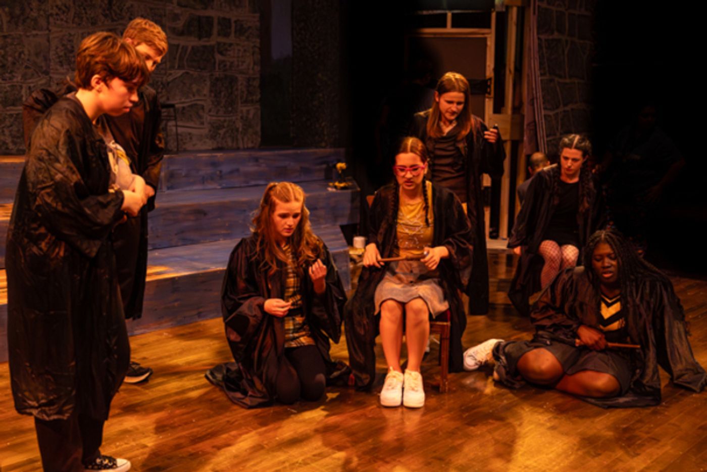 Photos: First look at New Albany High School Theatre's PUFFS - High School Edition! Photos: First look at New Albany High School Theatre's PUFFS - High School Edition! Image