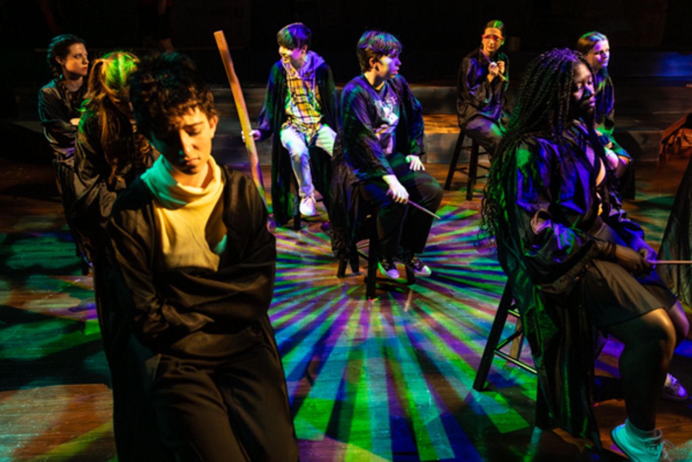 Photos: First look at New Albany High School Theatre's PUFFS - High School Edition! Photos: First look at New Albany High School Theatre's PUFFS - High School Edition! Image