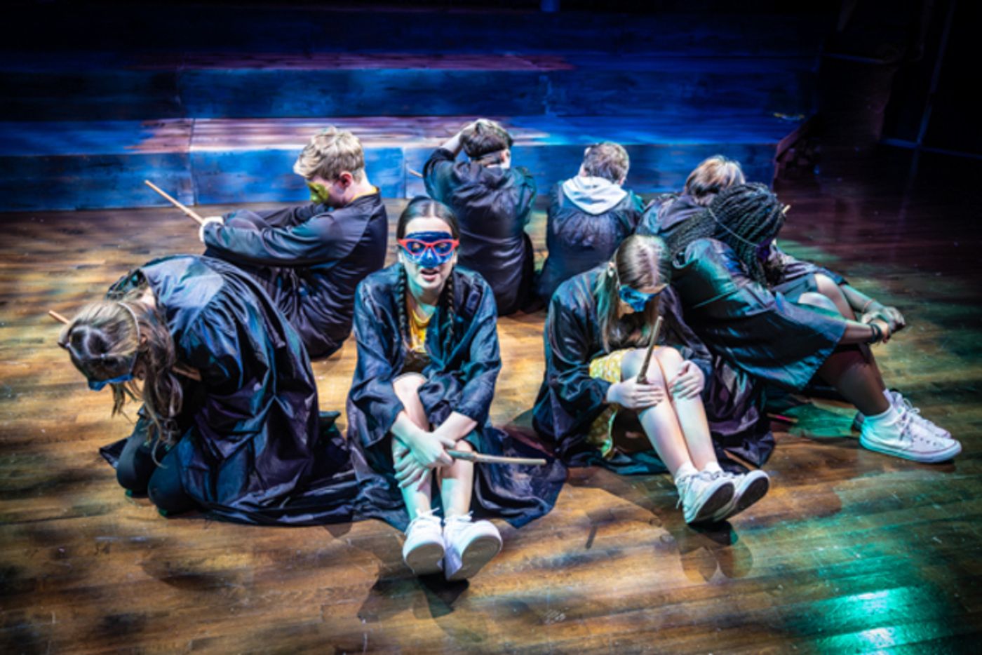 Photos: First look at New Albany High School Theatre's PUFFS - High School Edition! Photos: First look at New Albany High School Theatre's PUFFS - High School Edition! Image