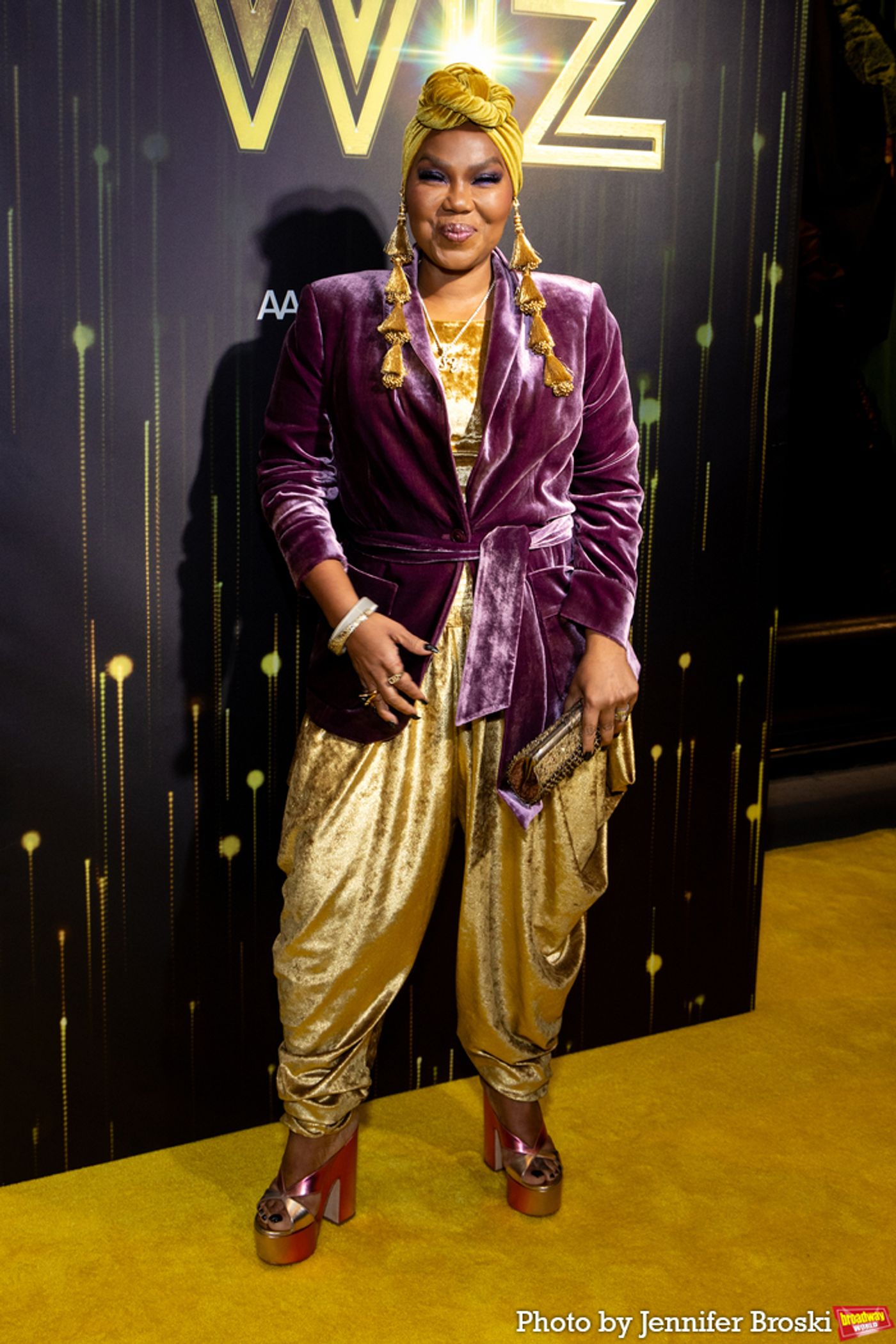 Photos: Stars Walk the Yellow Carpet on Opening Night of THE WIZ on Broadway  Image