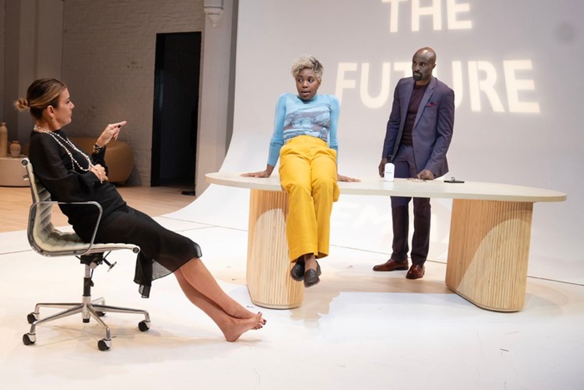 Kate Walsh, Naomi Lorrain, and Toby Onwumere at 