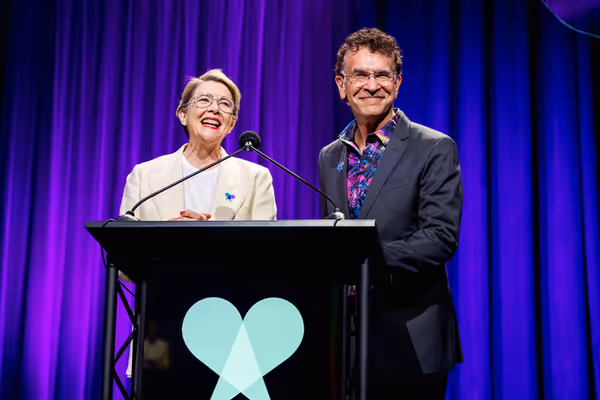 Annette Bening and Brian Stokes Mitchell  Photo